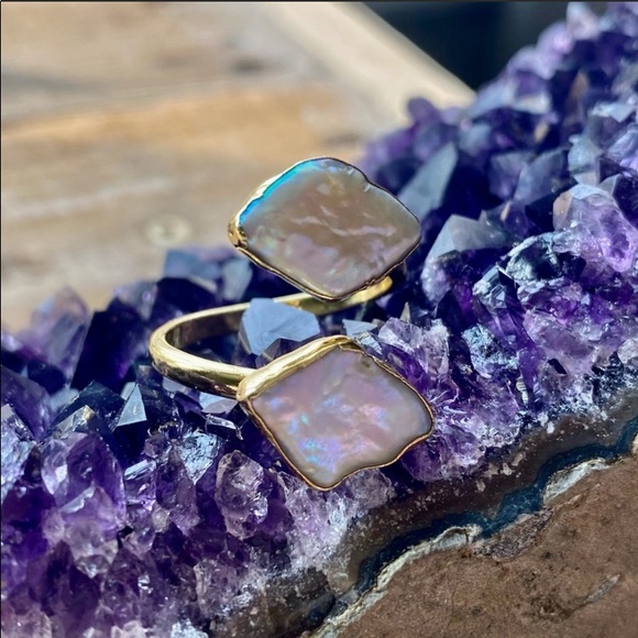 SALE ☃️Natural fresh water Pearl ring - Picture 9 of 13